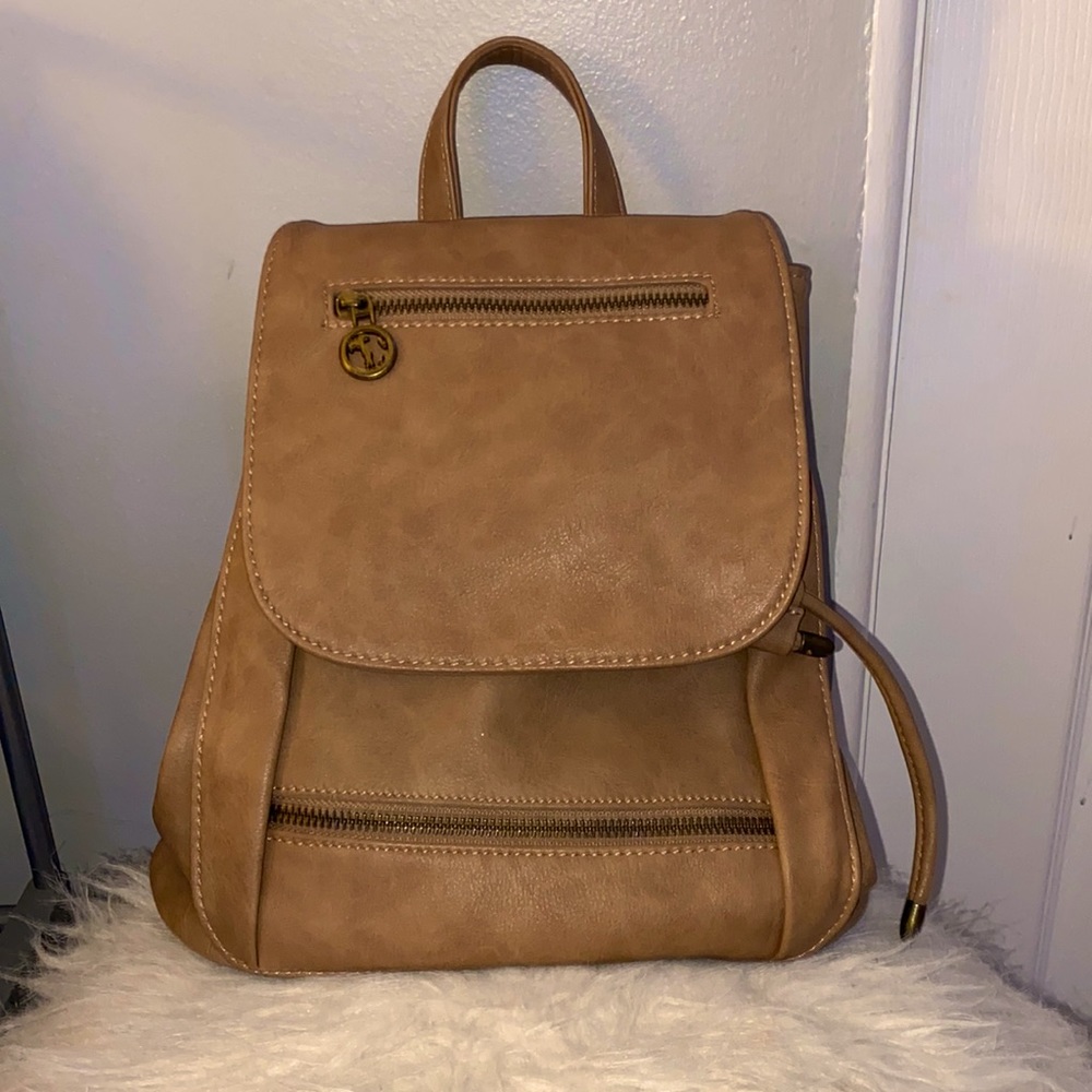 Medium sized backpack.